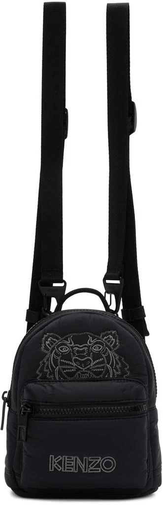 商品Kenzo|Black Mini Tiger Backpack,价格¥1296,第1张图片