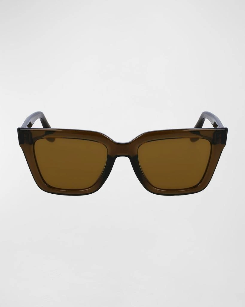 商品Victoria Beckham|Logo Square Acetate Sunglasses,价格¥2153,第3张图片详细描述