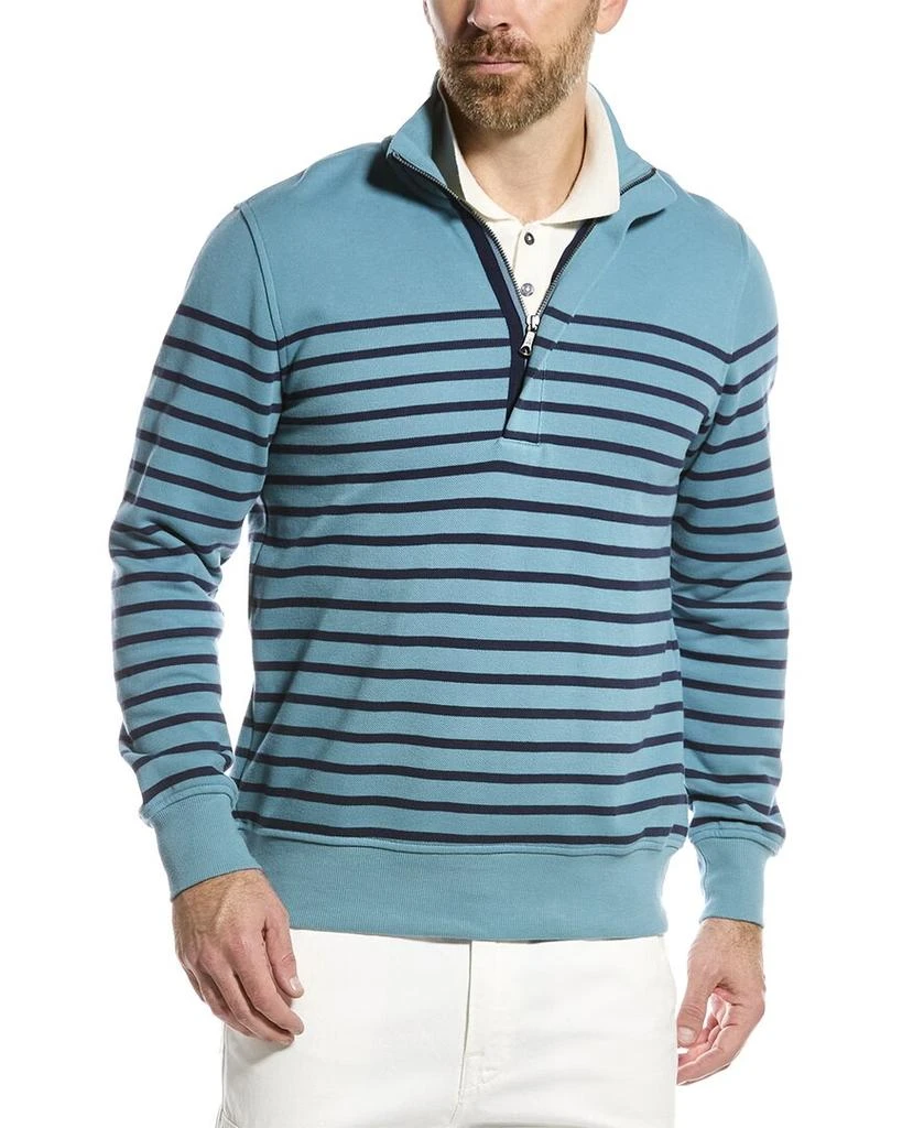 商品Brooks Brothers|Brooks Brothers 1/2-Zip Mock Pullover,价格¥445,第1张图片