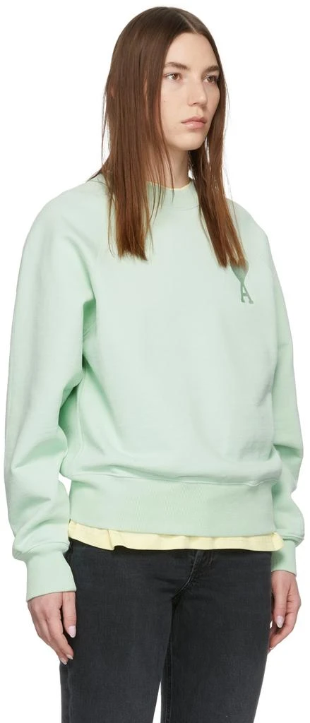 商品AMI|Green Ami de Cœur Boxy Sweatshirt,价格¥1052,第2张图片详细描述