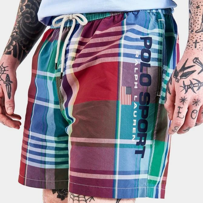 Men's Polo Sport Traveler Printed Swim Shorts 商品