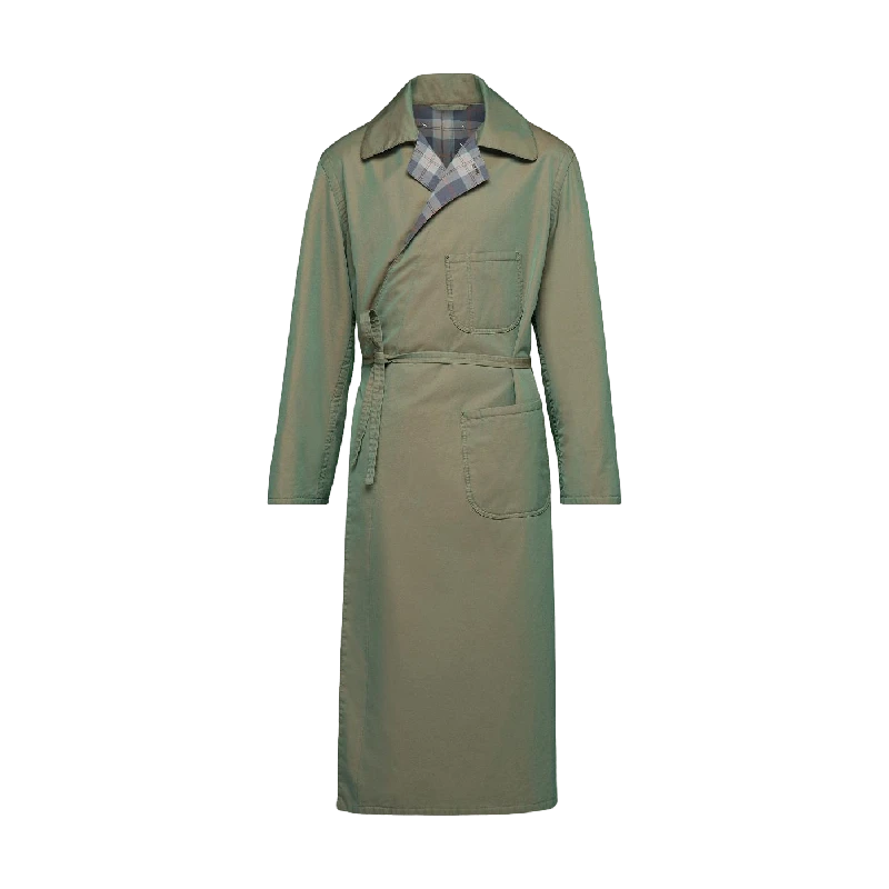 商品MAISON MARGIELA|包邮包税【预售7天发货】 MAISON MARGIELA 24春夏 男士 风衣 Trench-coat réversible en coton tonic S50AH0118S60436702,价格¥23501,第1张图片