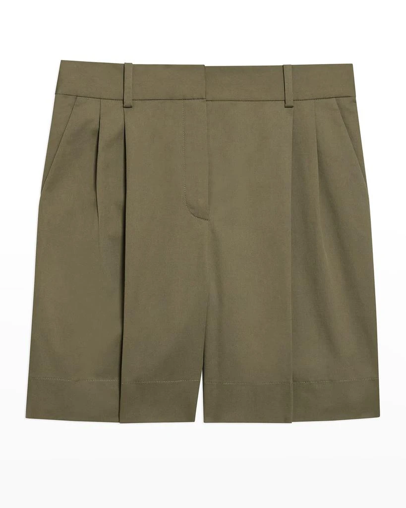 商品Theory|Double-Pleat High-Waist Shorts,价格¥539,第2张图片详细描述