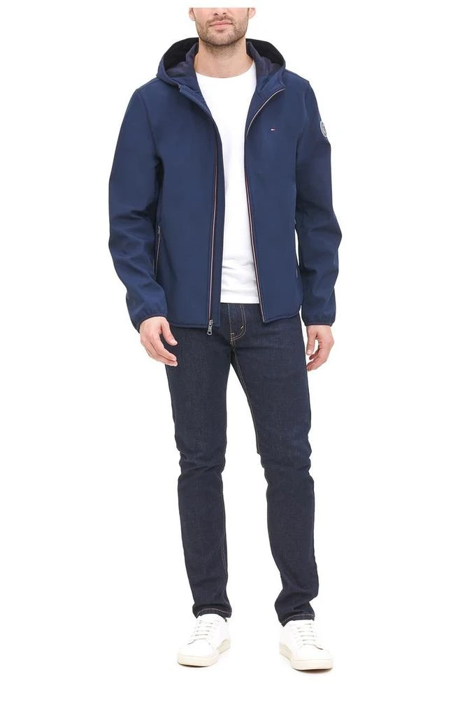 商品Tommy Hilfiger|Softshell Fleece Hooded Jacket,价格¥523,第4张图片详细描述