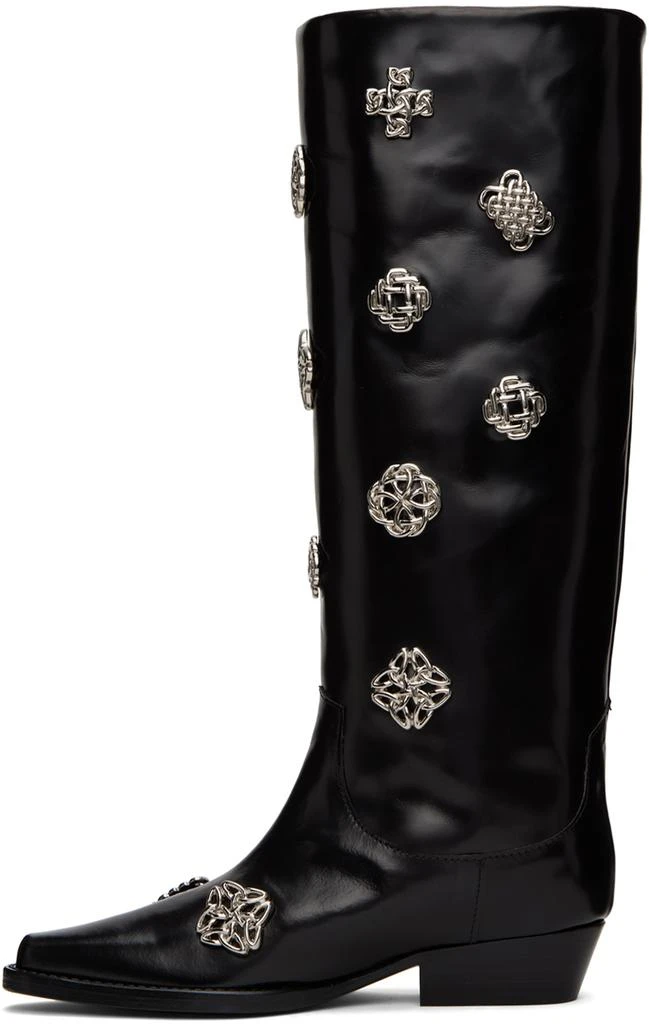 商品Toga Pulla|SSENSE Exclusive Black Boots,价格¥3401,第3张图片详细描述