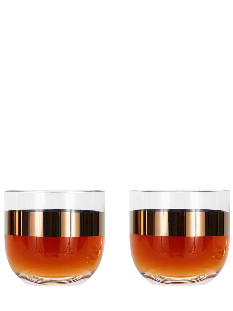 商品Tom Dixon|Set Of 2 Tank Whiskey Glasses,价格¥646,第3张图片详细描述