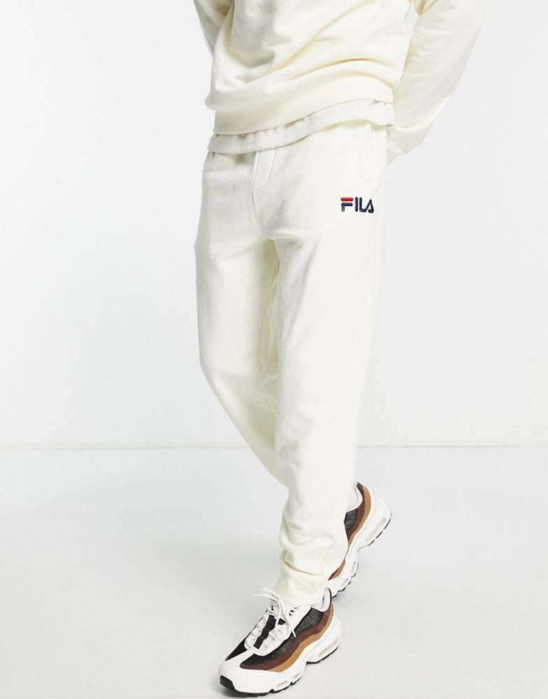 商品Fila|Fila joggers with logo in off white,价格¥171,第4张图片详细描述