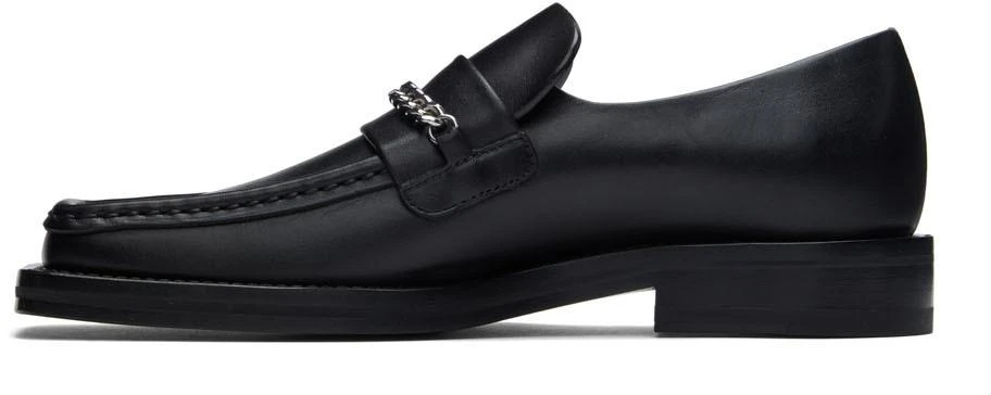 商品Martine Rose|Black Square Toe Loafers,价格¥2127,第3张图片详细描述