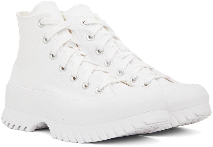 White Lugged Chuck Taylor All Star 2.0 Sneakers商品第4张图片规格展示