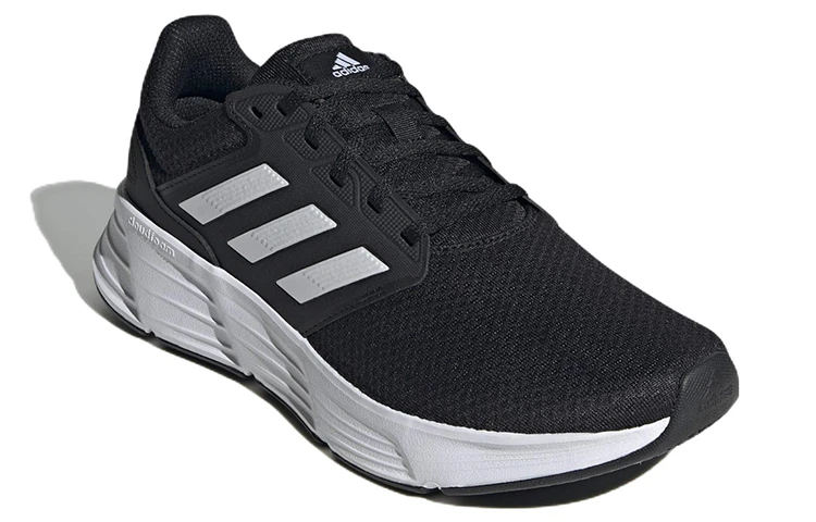 商品[国内直发] Adidas|adidas Galaxy 6 舒适百搭 织物 低帮 休闲跑步鞋 男款 黑白,价格¥288,第4张图片详细描述