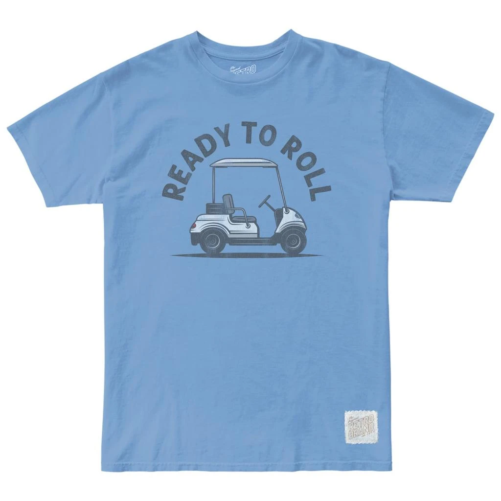 商品The Original Retro Brand|100% Cotton This Is How I Roll Golf Cart Crew Neck Tee (Big Kids),价格¥133,第1张图片