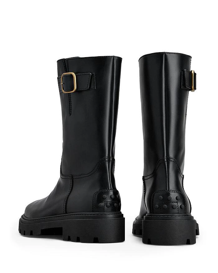 商品Tod's|Women's Pull On Buckled Moto Boots,价格¥9910,第3张图片详细描述