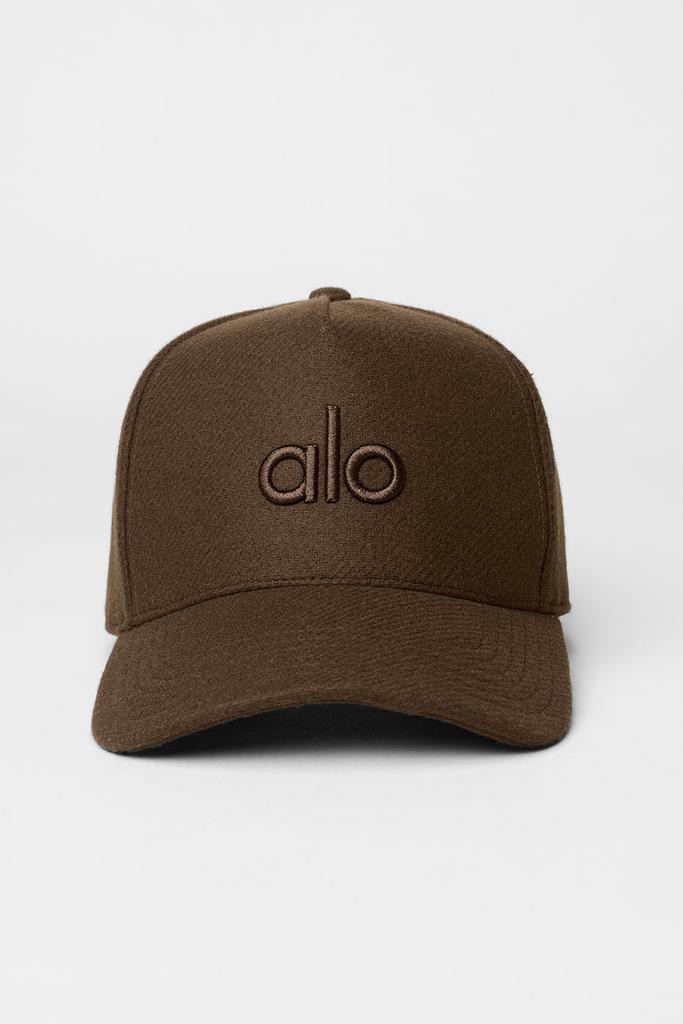 Alo Wool District Trucker Hat - Espresso - Hats - Free Shipping