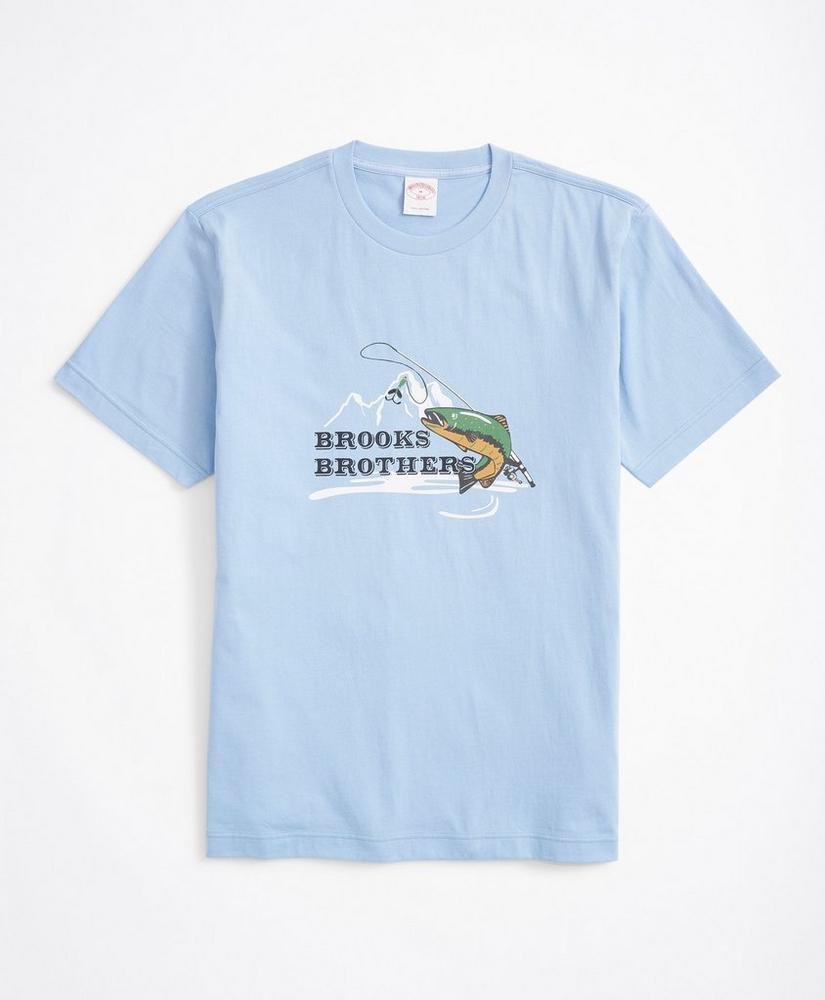 Fish Graphic T-Shirt商品第1张图片规格展示