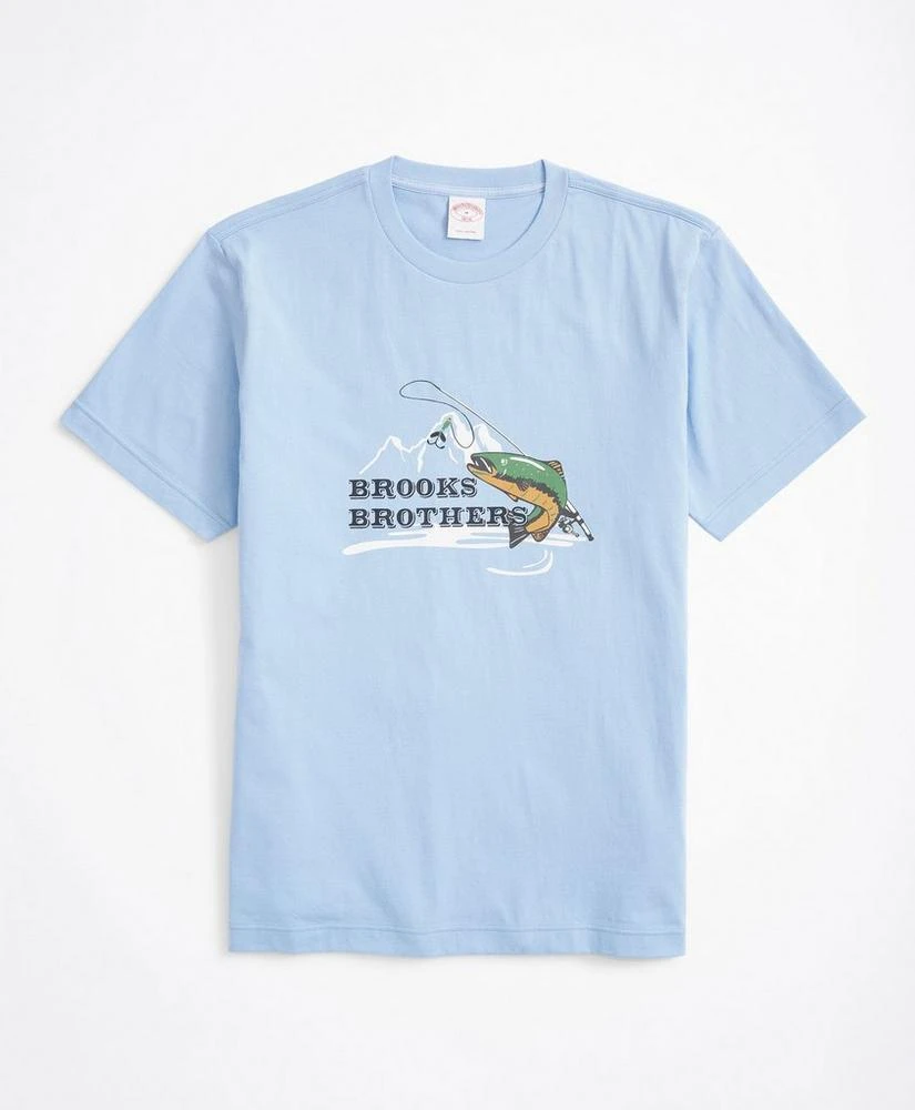 商品Brooks Brothers|Fish Graphic T-Shirt,价格¥164,第1张图片