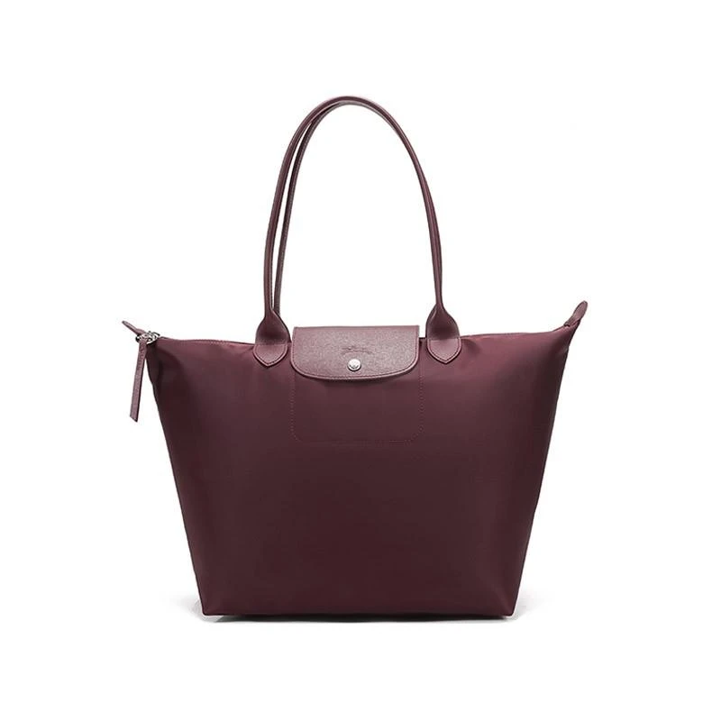 商品[国内直发] Longchamp|珑骧 LONGCHAMP 奢侈品 女士ROSEAU系列中号黑色小牛皮鳄鱼纹手提斜挎包 10058 HTS 001送女友礼物,价格¥3024,第24张图片详细描述