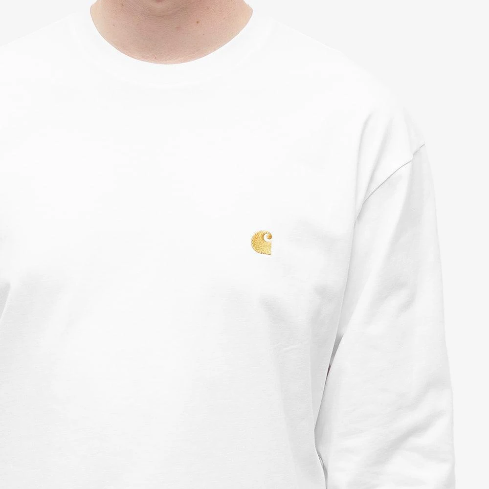 商品Carhartt|Carhartt WIP Long Sleeve Chase T-Shirt,价格¥439,第5张图片详细描述