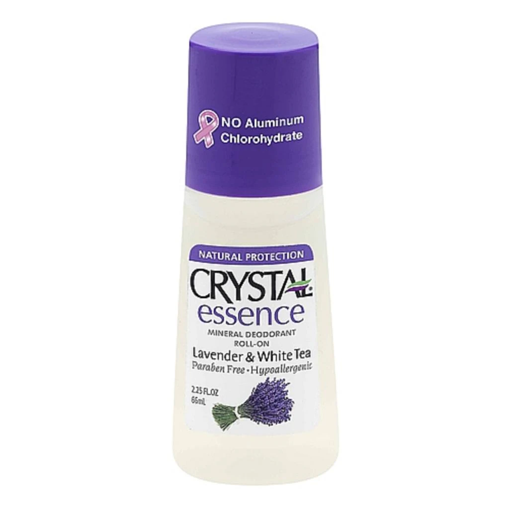 商品Crystal®|Crystal® essence Mineral Deodorant Roll-On - Lavender & White Tea,价格¥37,第1张图片