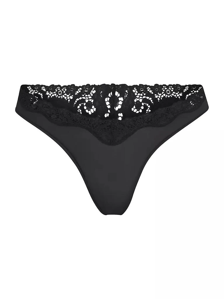 商品SKIMS|Fits Everybody Lace Dip Thong,价格¥138,第1张图片