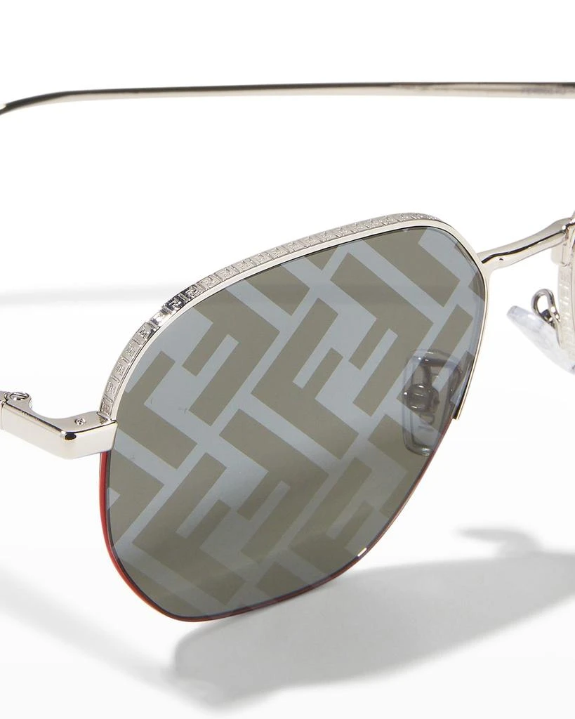 商品Fendi|FF Round Metal Sunglasses,价格¥4012,第4张图片详细描述