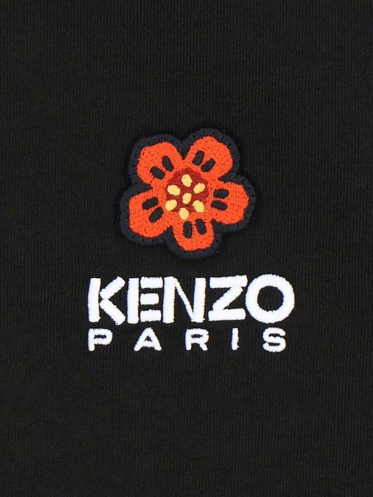 商品Kenzo|Kenzo Boke Flower Embroidered Crewneck T-Shirt,价格¥704,第4张图片详细描述