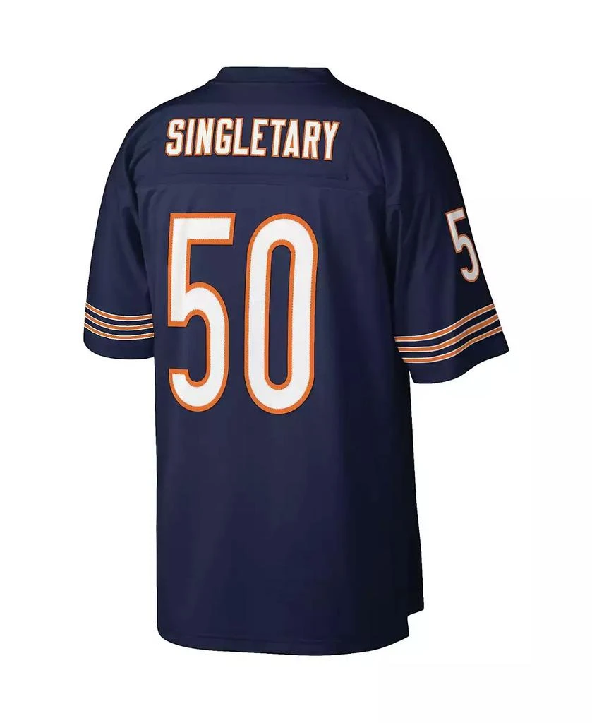 商品Mitchell & Ness|Men's Mike Singletary Navy Chicago Bears Legacy Replica Jersey,价格¥1188,第4张图片详细描述