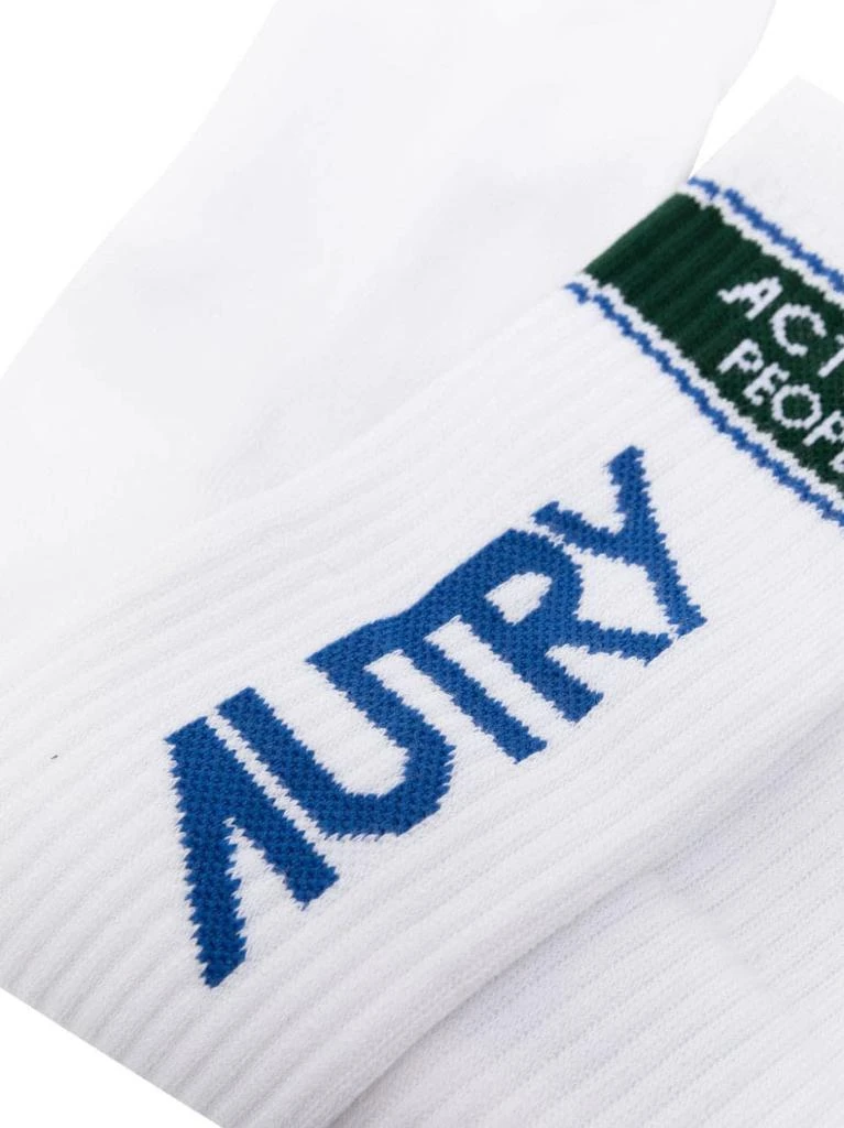 商品Autry|White Socks With Logo,价格¥504,第2张图片详细描述