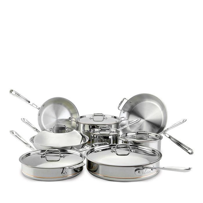 商品All-Clad|Copper Core 14-Piece Cookware Set,价格¥16333,第2张图片详细描述