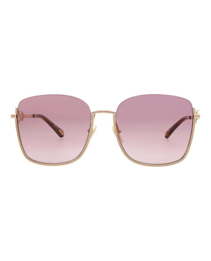 商品Chloé|Chloe Square-Frame Metal Sunglasses,价格¥1167,第1张图片