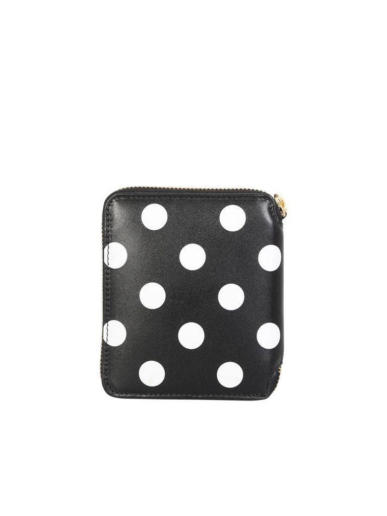 商品Comme des Garcons|COMME DES GARÇONS PRACTICAL AND ESSENTIAL: COMME DES GARÃ§ONS WALLET POLKA DOT COIN PURSE WITH ZIP,价格¥1058,第2张图片详细描述