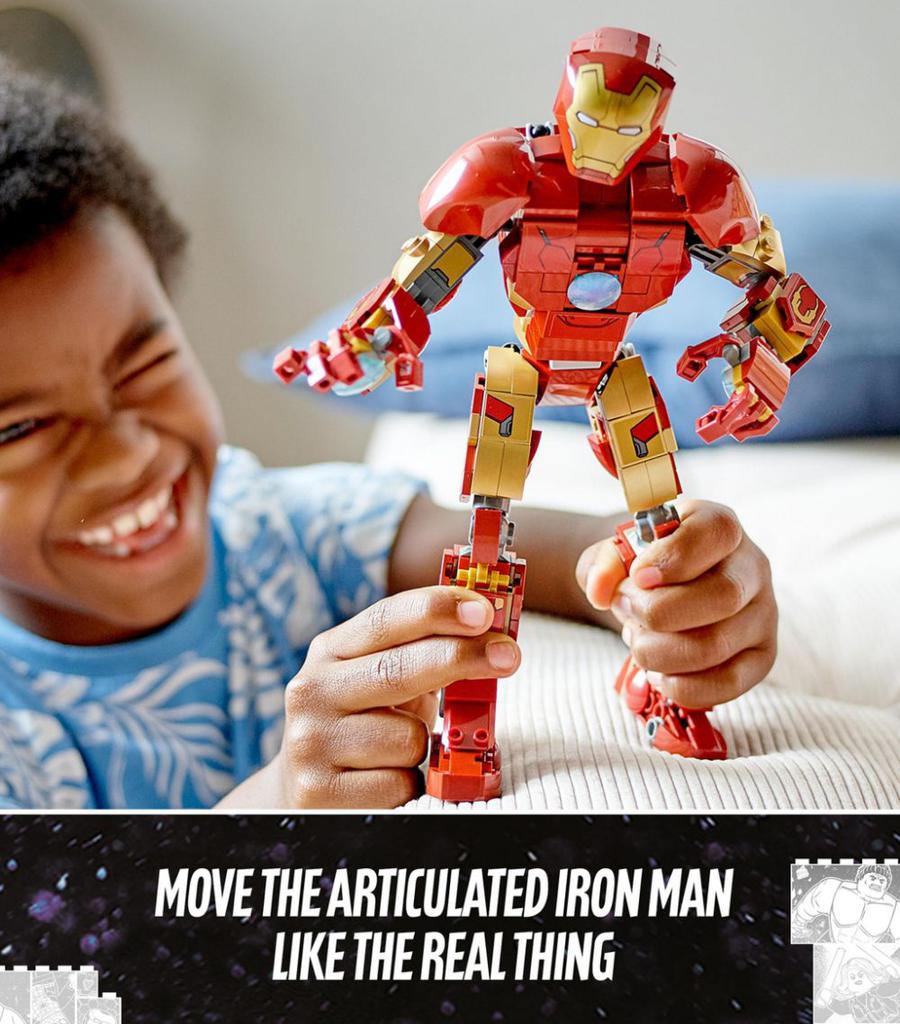 LEGO Marvel Iron Man Figure Building Toy 76206商品第3张图片规格展示