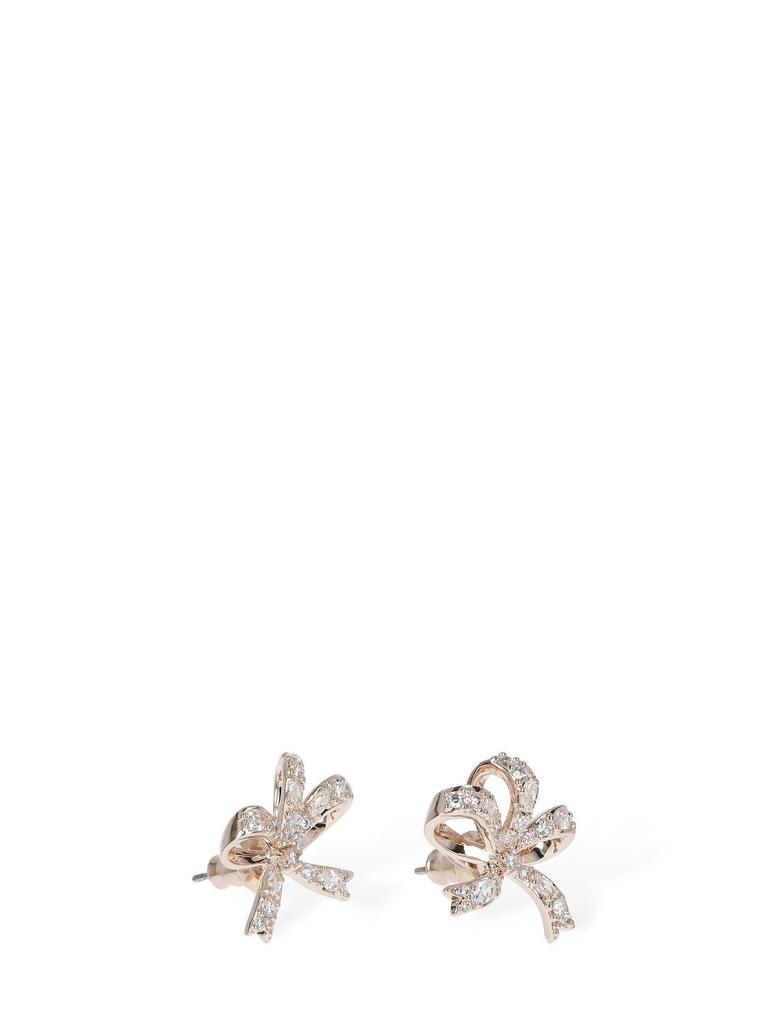 商品Swarovski|Volta Bow Swarovski Stud Earrings,价格¥1038,第1张图片