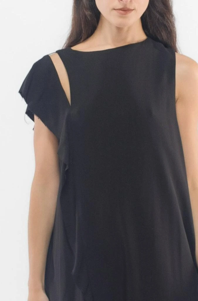 商品Adidas|Y'S YOHJI YAMAMOTO Left Frill Dress,价格¥6838,第5张图片详细描述