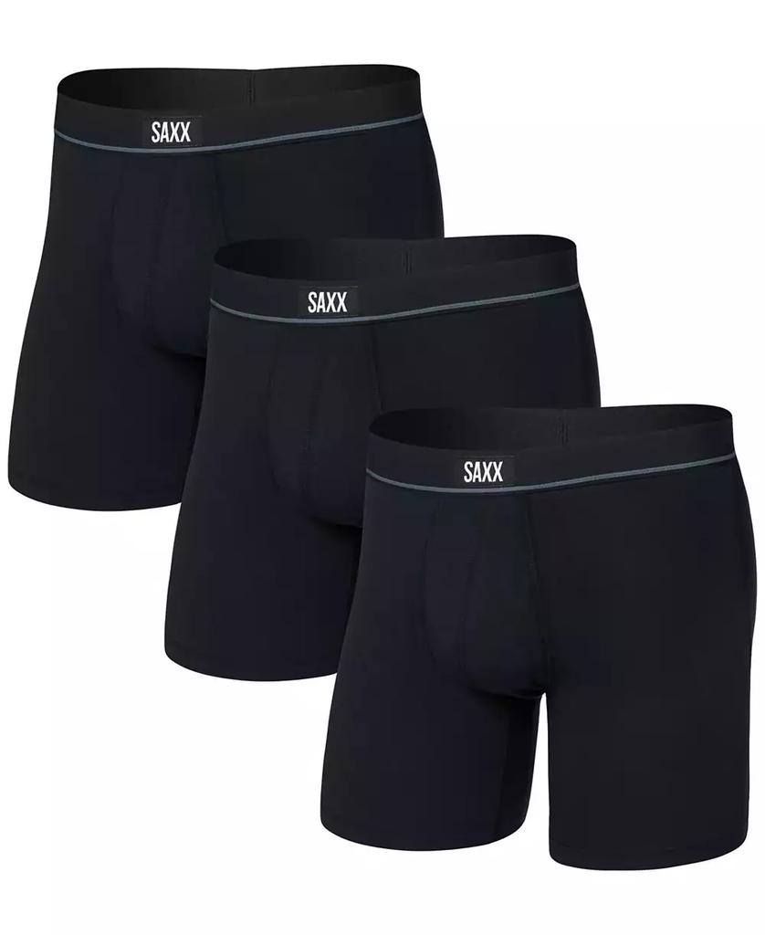 Cuecas Boxer Essential Cotton para Homem com Logotipo, Embalagem com 3 Unidades image 2