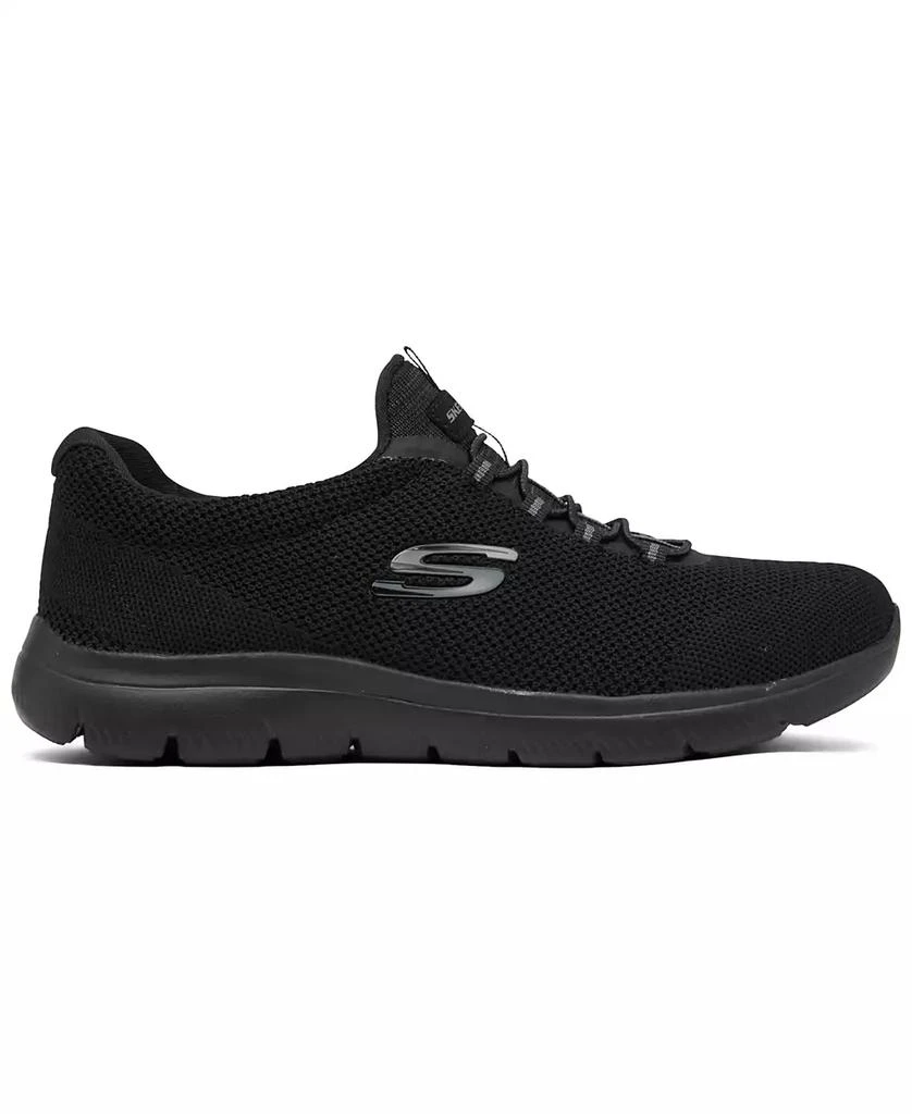 商品SKECHERS|Women's Summits - Cool Classic Wide Width Athletic Walking Sneakers from Finish Line,价格¥164,第2张图片详细描述