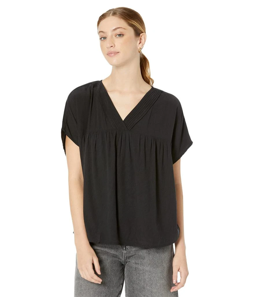 商品Madewell|Lusterweave Pintuck Top,价格¥437,第1张图片