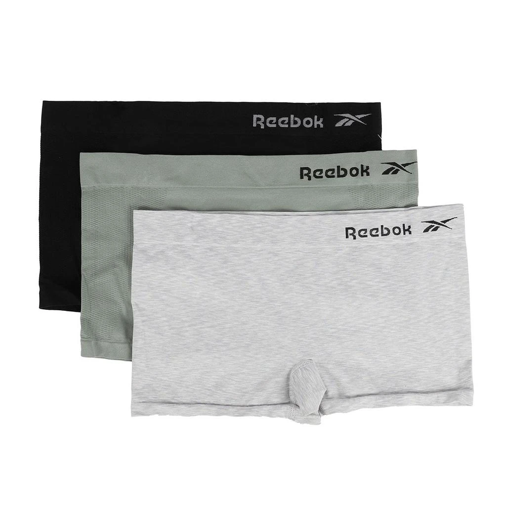 商品Reebok|Reebok Women's Panties 3-Pack Seamless Boyshorts,价格¥61,第2张图片详细描述