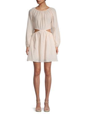 商品Lush|Back-Tie Mini Dress,价格¥186,第1张图片