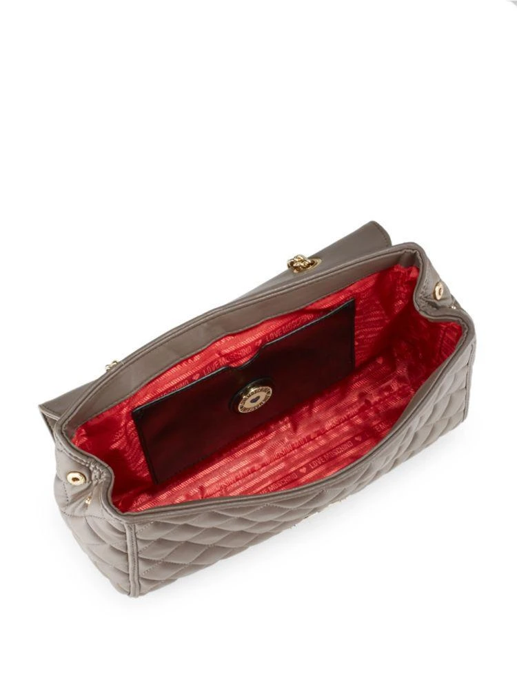 商品Moschino|Quilted Shoulder Bag,价格¥787,第2张图片详细描述