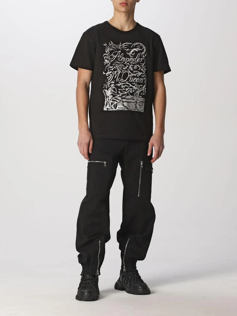 商品Alexander McQueen|Alexander McQueen t-shirt with logo,价格¥1923,第2张图片详细描述