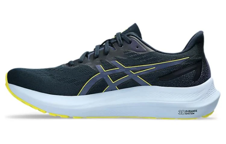 商品[国内直发] Asics|GT-2000 12 舒适 低帮跑步鞋 男款 黑黄色,价格¥1166,第1张图片