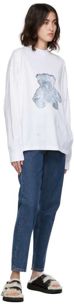 商品We11done|Pearl Teddy Long Sleeve T-Shirt,价格¥1113,第6张图片详细描述