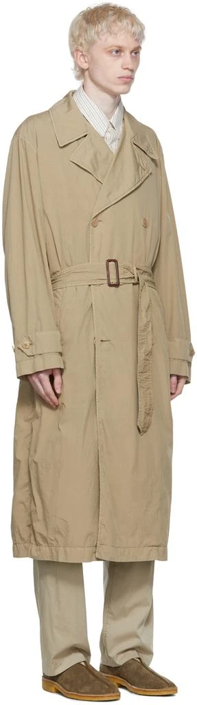 商品Lemaire|Khaki Cotton Trench Coat,价格¥5713,第2张图片详细描述