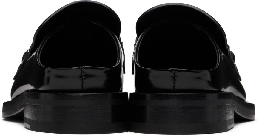 商品Martine Rose|Black Square Toe Loafers,价格¥1789,第2张图片详细描述