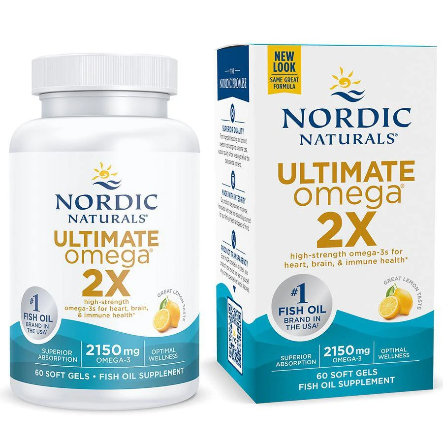 商品Nordic Naturals|Ultimate Omega 2X Soft Gels Lemon,价格¥415,第3张图片详细描述