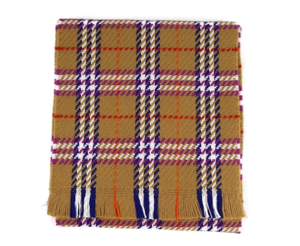 商品Burberry|Burberry Women's Antique  Vintage Check Extra Fine Merino Wool Scarf,价格¥3633,第2张图片详细描述