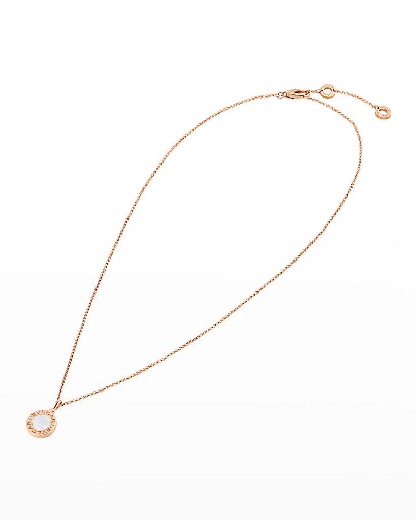 商品BVLGARI|BVLGARI BVLGARI Necklace with Mother-of-Pearl,价格¥13976,第3张图片详细描述