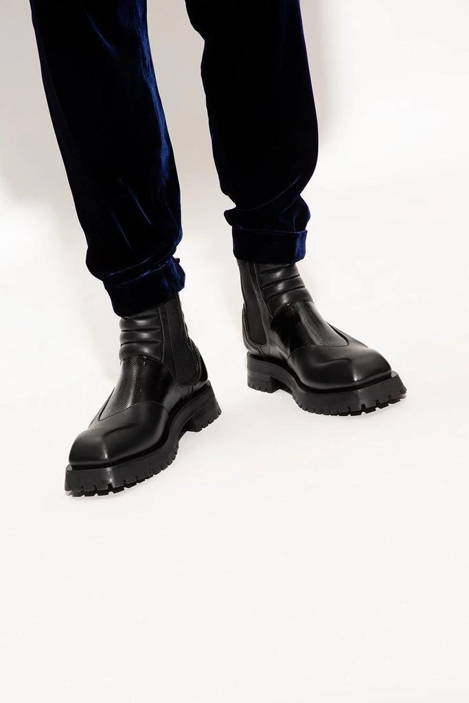 商品Balmain|Balmain Black ‘Army’ Shoes - Men,价格¥7484,第2张图片详细描述