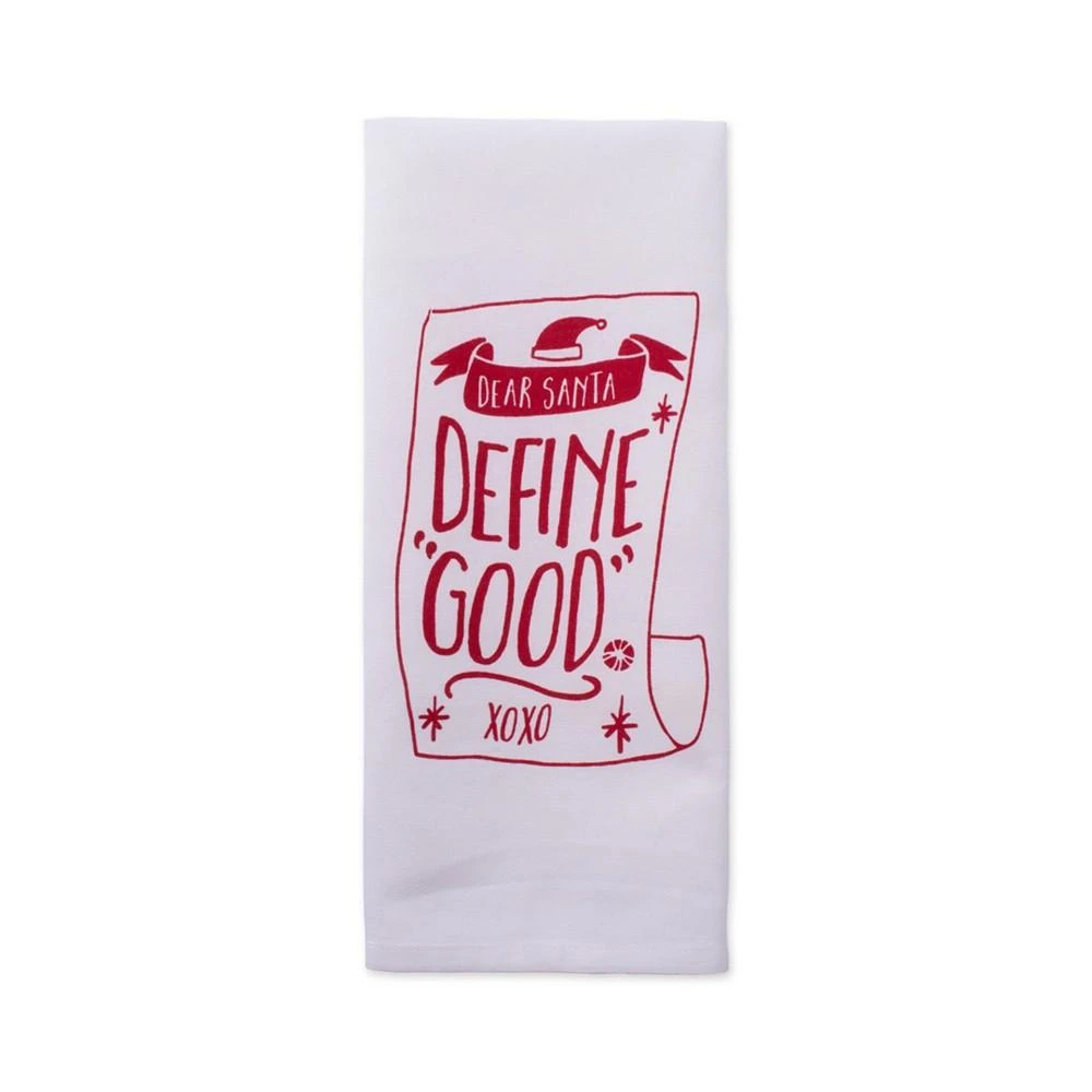 商品Design Imports|Assorted Dear Santa Holiday Printed Dishtowel Set,价格¥112,第3张图片详细描述