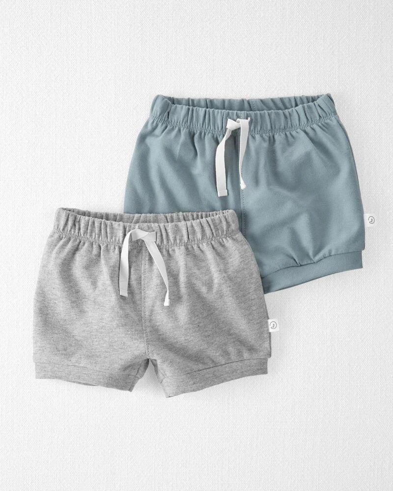 商品littleplanet|2-Pack Organic Cotton Shorts,价格¥111,第1张图片